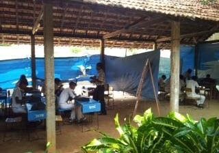 The Classrooms That The Students Used Prior To Resolve’s Contracted Construction Project.